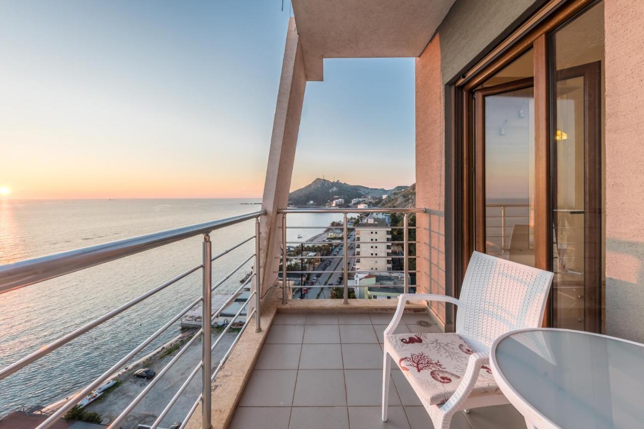 Blue Heaven -Full Sea View Brand New Apartment Durres Bagian luar foto