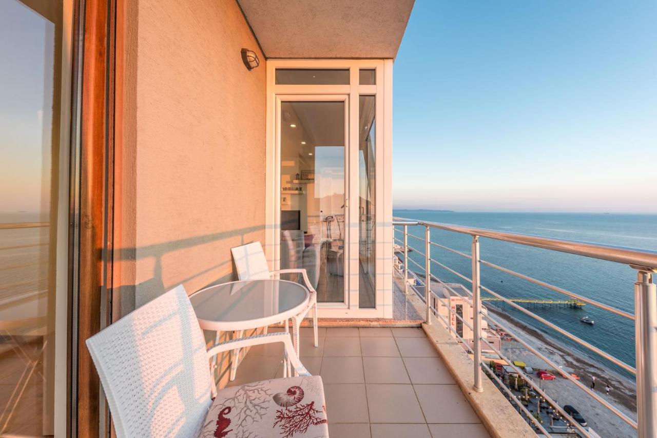 Blue Heaven -Full Sea View Brand New Apartment Durres Bagian luar foto